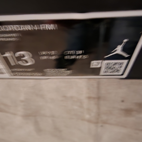 AirJordam 4 RM Black Cat BRAND NEW - Picture 2 of 8